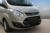 Ford Custom 2013-2022 Nakładki na grill 2013-2018 (5 szt, stal nierdzewna) zdjęcia 3