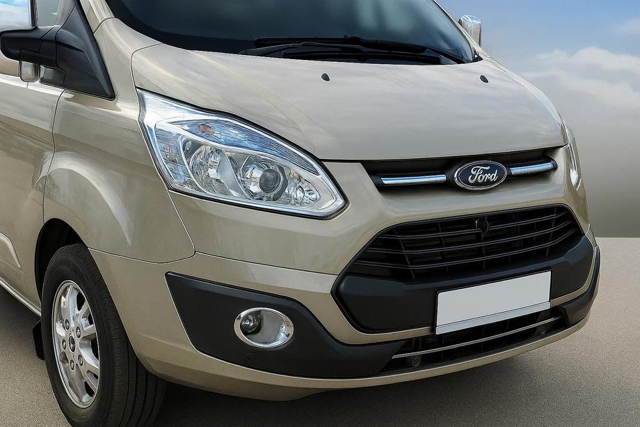 Ford Custom 2013-2022 Nakladki na swiatla przeciwmgielne 2013-2018 (2 szt., plastik) Image