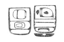 Hyundai H200, H1, Starex 1998-2007 Nakładki na Deskę Rozdzielczą Drewno zdjęcia 2
