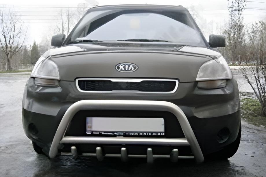 Kia Soul I 2008-2013 Pałąk Przedni (Stal Nierdzewna) Zdjęcia 2