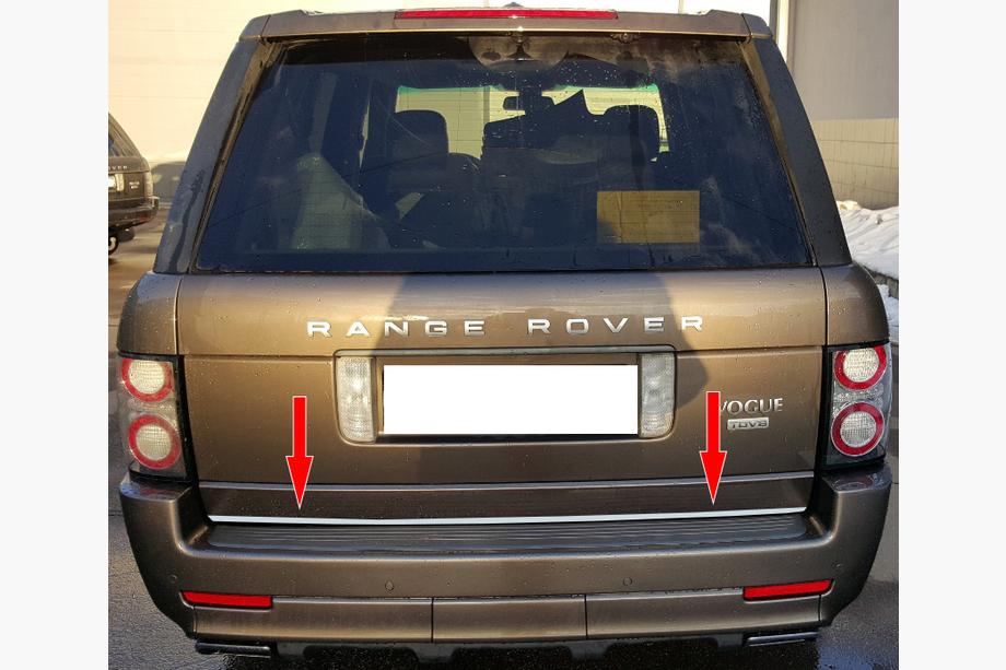 Range Rover III L322 2002-2012 Listwa bagażnika stal nierdzewna Image