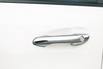 Mercedes ML W164 2005-2011 Chromowane Nakładki na Klamek Drzwi (4 szt, Stal Nierdzewna) zdjęcia 3