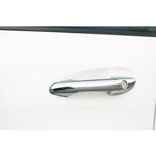 Chromowane Nakładki na Klamek Drzwi (4 szt, Stal Nierdzewna) Mercedes ML W164 2005-2011 zdjęcia 3