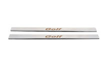 Volkswagen Golf 6 2008-2014 Nakładki progowe Carmos V1 stal nierdzewna 4-drzwiowy zdjęcia 4
