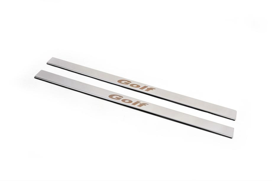 Volkswagen Golf 6 2008-2014 Nakładki progowe Carmos V1 stal nierdzewna Zdjęcia 5