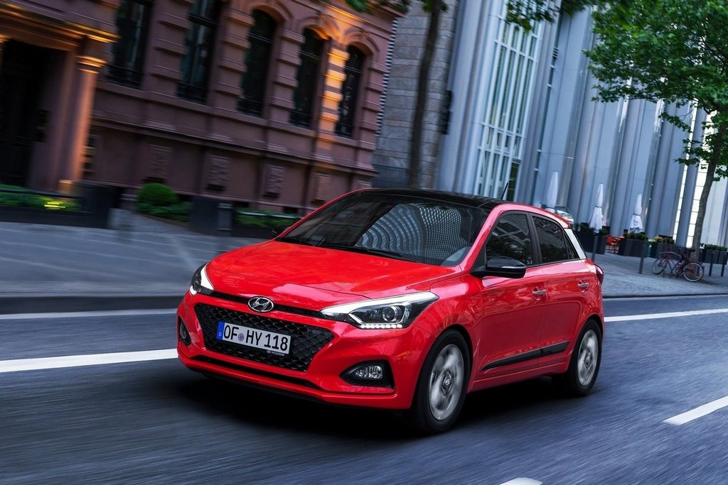 Zaktualizowany pięciodrzwiowy hatchback Hyundai i20