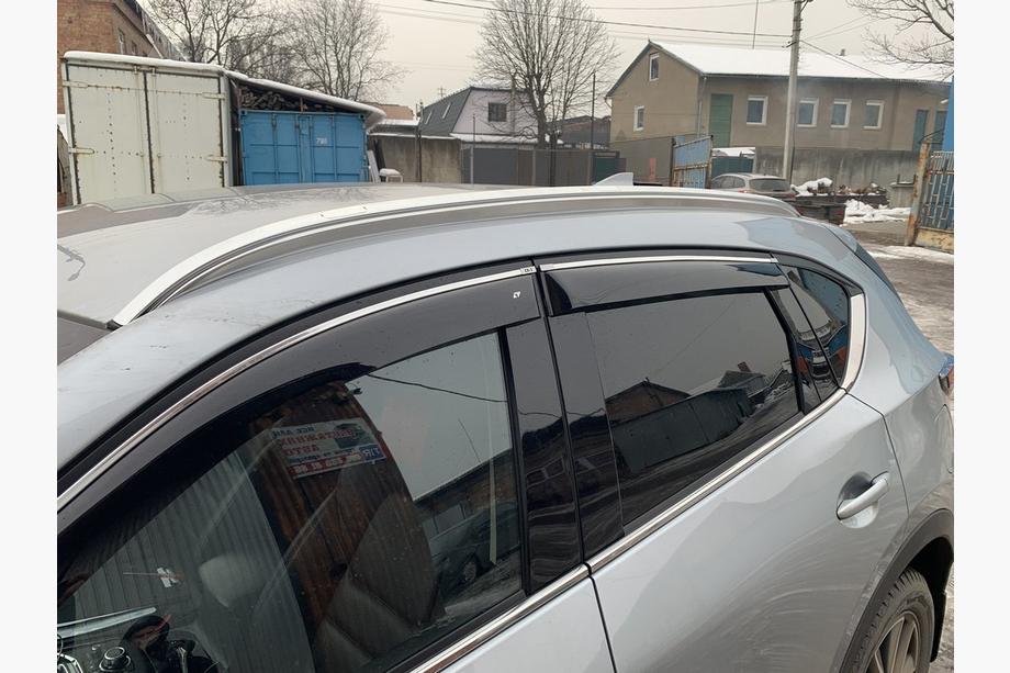 Mazda CX-5 2017–2025 Relingi dachowe OEM (2 szt.) Zdjęcia 4