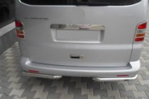 Volkswagen T6 2015-2024 Tylne narożniki AK003 (2 szt., stal nierdzewna) zdjęcia 5