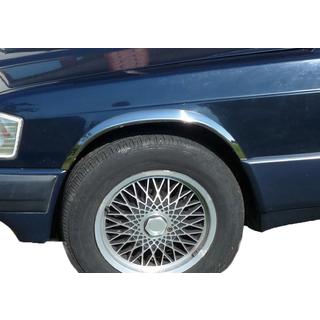 Nakładki na nadkola 1988-1993 (4 szt, stal nierdzewna) Mercedes W201 (190) 1982-1993 zdjęcia 4