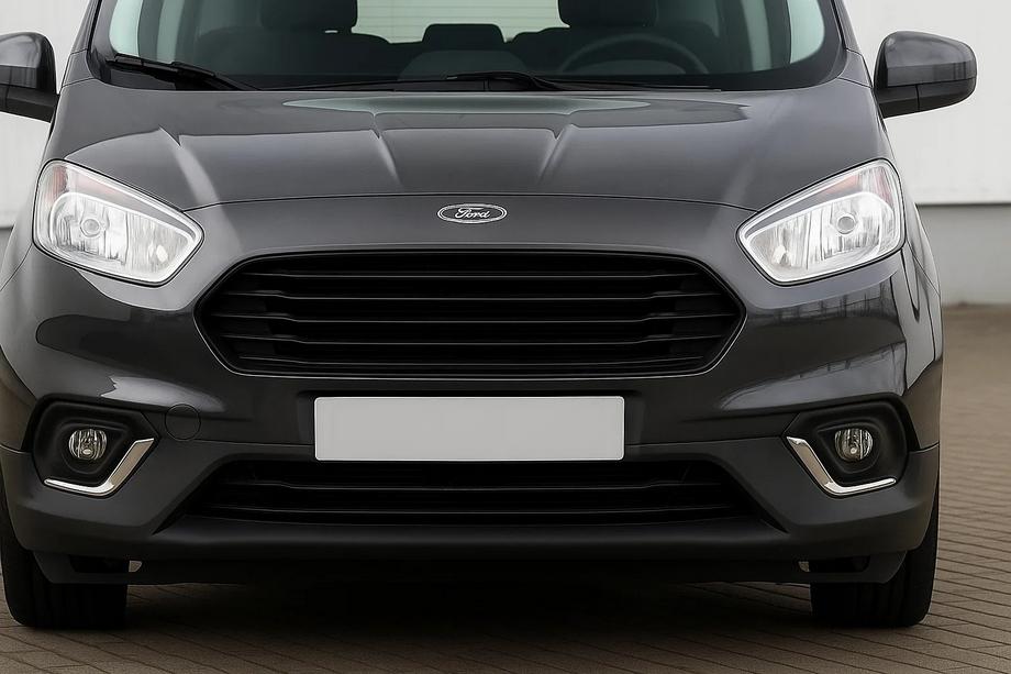Ford Courier 2014-2023 Nakładki na światła przeciwmgielne (2018↗, 2 szt, stal nierdzewna) Image