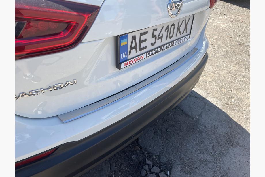 Nissan Qashqai 2014-2021 Nakładka na tylny zderzak OmsaLine (2017-2021, stal nierdzewna) Image