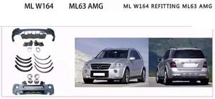 Mercedes ML W164 2005-2011 Kompletny Zestaw Body Kit AMG zdjęcia 7