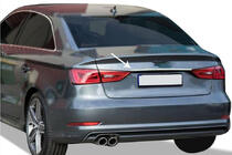 Audi A3 2012-2020 Listwa nad tablicą rejestracyjną Sedan (stal nierdzewna) zdjęcia 1
