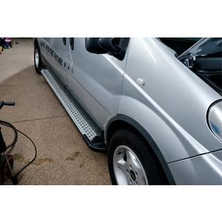 Progi boczne typ X5 (2 szt, aluminium) zdjęcia 2