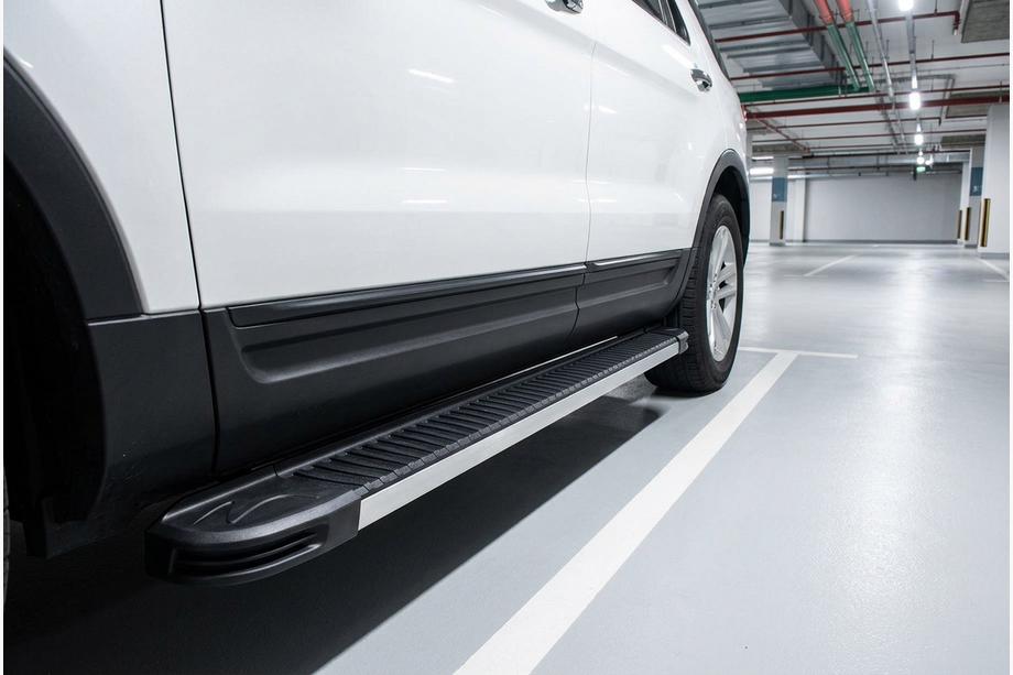 Ford Explorer 2011-2019 Progi Boczné Maya V1 (2 szt., Aluminium) Image
