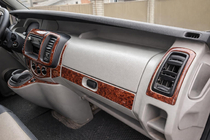 Nissan Primastar 2002-2014 Nakładki na Deskę Rozdzielczą Carbon zdjęcia 2