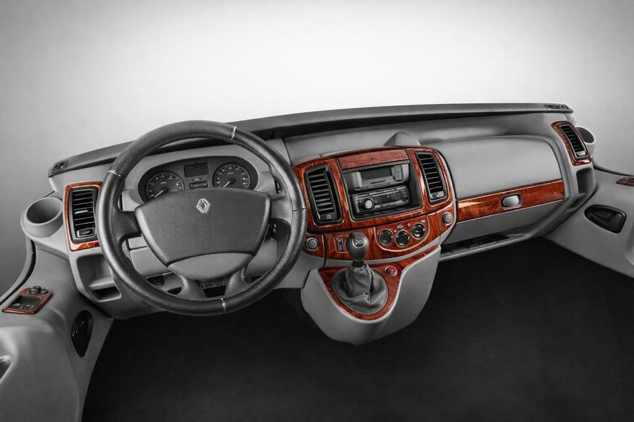 Nissan Primastar 2002-2014 Nakładki na Deskę Rozdzielczą Carbon Image