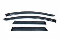Mazda 3 2009-2013 Deflektory Okien HB (4 szt, Niken) zdjęcia 2