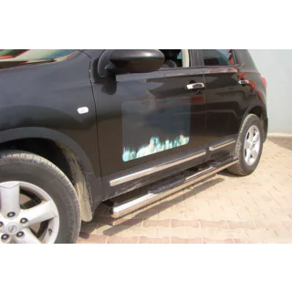 Rury Boczne (2 szt., Stal Nierdzewna) Nissan Qashqai 2007-2010 zdjęcia 1