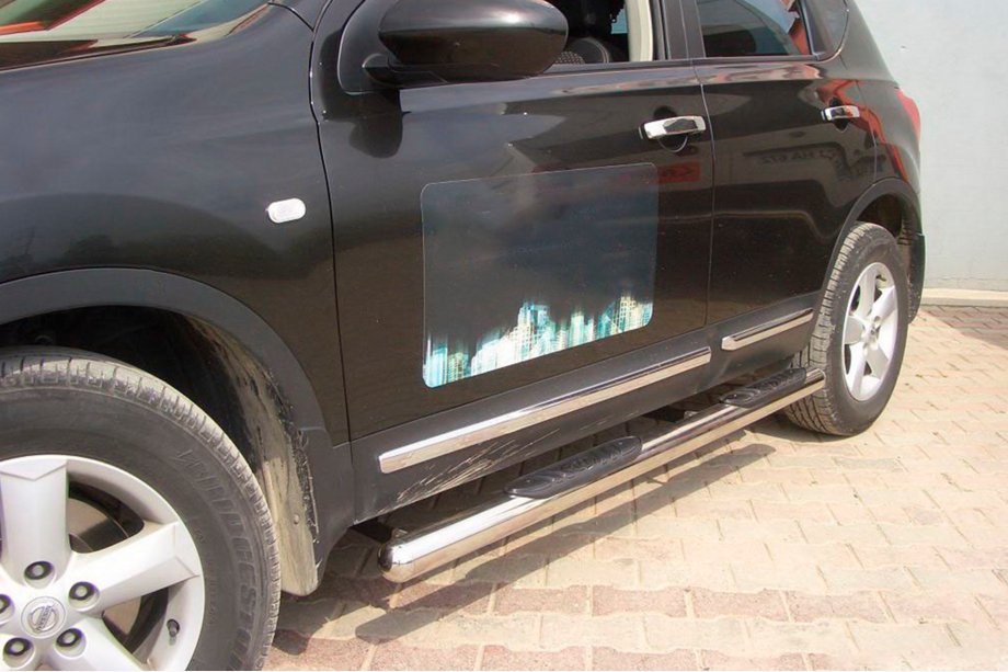 Nissan Qashqai 2007-2010 Rury Boczne (2 szt., Stal Nierdzewna) Image