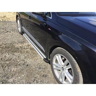 Progi Boczné Maya V4 (2 szt., Aluminium) Audi Q7 2015–2026 zdjęcia 1