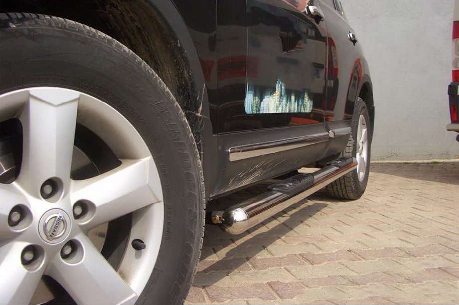 Nissan Qashqai 2010-2014 Rury Boczne (2 szt., Stal Nierdzewna) Zdjęcia 4