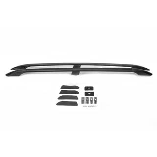 Czarne relingi dachowe (stopy plastikowe) Nissan Qashqai 2010-2014 zdjęcia 4