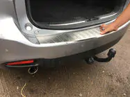 Mazda 6 2012-2024 Nakładka na tylny zderzak Carmos (SW, stal nierdzewna) zdjęcia 6