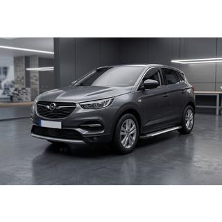Progi Boczné Line (2 szt, aluminium) Opel Grandland X 2017- zdjęcia 1