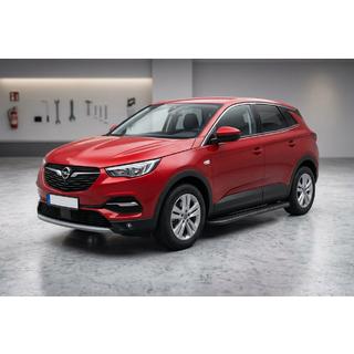 Progi Boczne Bosphore Black (2 szt., Aluminium) Opel Grandland X 2017- zdjęcia 1