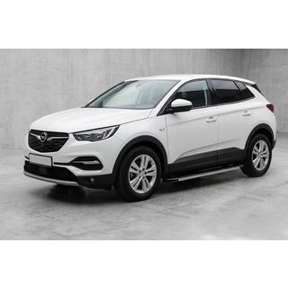 Progi Boczné Maya V1 (2 szt., Aluminium) Opel Grandland X 2017- zdjęcia 1