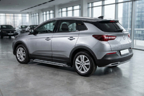 Opel Grandland X 2017- Progi Boczné Rainbow (2 szt., Aluminium) zdjęcia 1