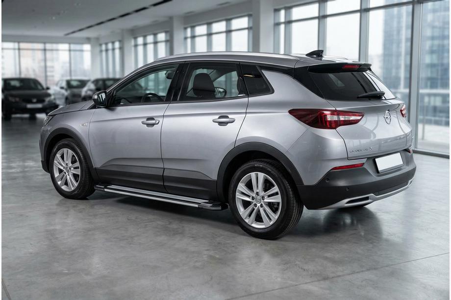 Opel Grandland X 2017- Progi Boczné Rainbow (2 szt., Aluminium) Image