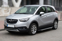Opel Crossland X 2017-2024 Progi Boczné Duru (2 szt., Aluminium) zdjęcia 1