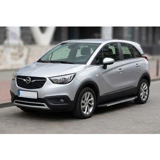 Progi Boczné Duru (2 szt., Aluminium) Opel Crossland X 2017-2024 zdjęcia 1