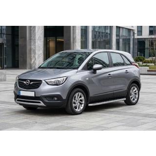 Progi Boczne Maydos V1 (2 szt., Aluminium i Stal Nierdzewna) Opel Crossland X 2017-2024 zdjęcia 1