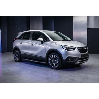 Progi Boczné Bosphorus Black (2 szt., Aluminium) Opel Crossland X 2017-2024 zdjęcia 1