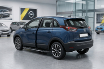 Opel Crossland X 2017-2024 Progi Boczne RedLine Black (2 szt., Aluminium) zdjęcia 1