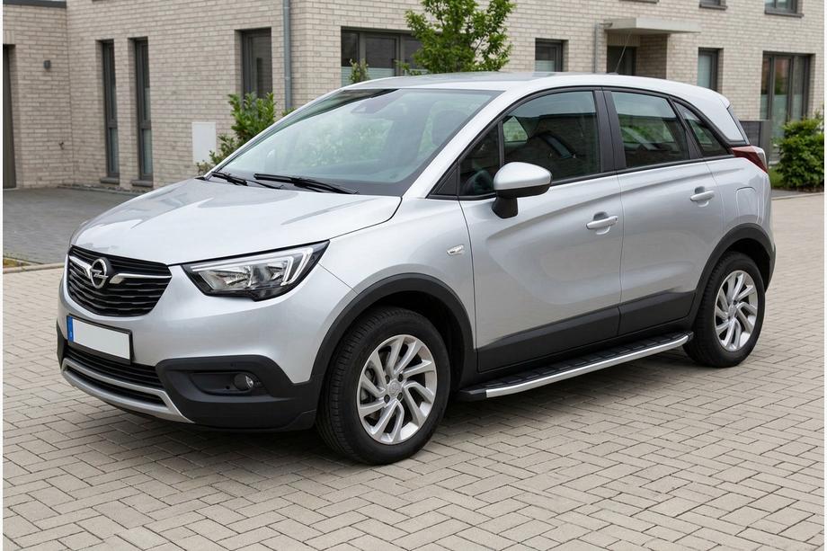 Opel Crossland X 2017-2024 Progi Boczné Fullmond (2 szt., Aluminium) Image