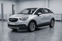 Opel Crossland X 2017-2024 Progi Boczné Maya V1 (2 szt., Aluminium) zdjęcia 1