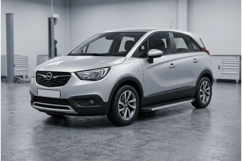 Opel Crossland X 2017-2024 Progi Boczné Maya V1 (2 szt., Aluminium) Image
