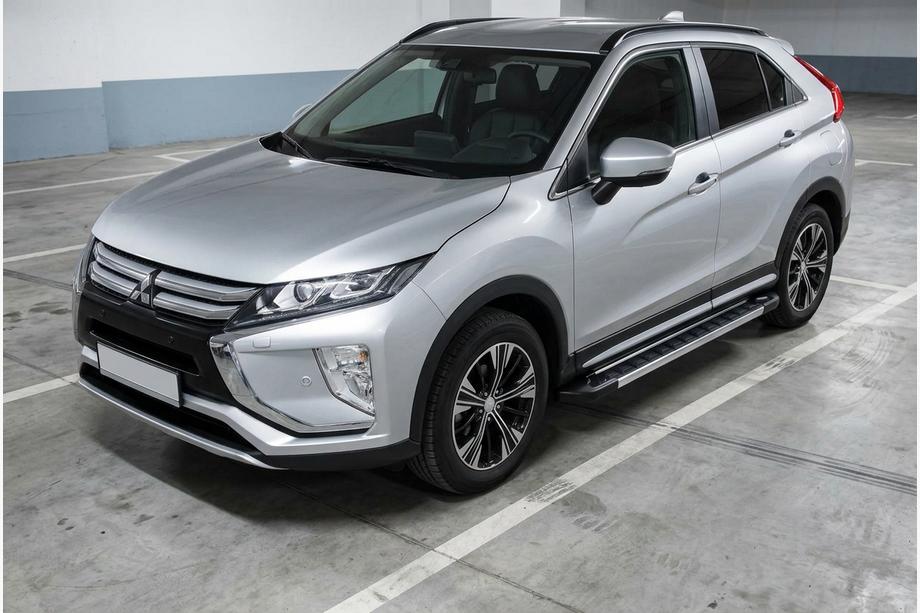 Mitsubishi Eclipse Cross 2017- Progi Boczné RedLine V1 (2 szt., Aluminium) Image