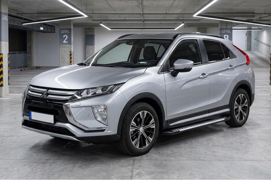 Mitsubishi Eclipse Cross 2017- Progi Boczne Line (2 szt., Aluminium) Image