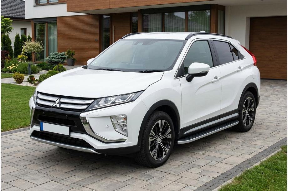 Mitsubishi Eclipse Cross 2017- Progi Boczné Tayga (2 szt., Aluminium) Image