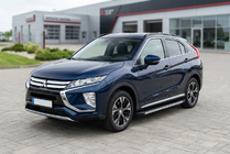 Mitsubishi Eclipse Cross 2017- Progi Boczné Maya V1 (2 szt., Aluminium) zdjęcia 1
