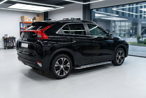 Mitsubishi Eclipse Cross 2017- Progi Boczne Maydos V2 (2 szt., Aluminium i Stal Nierdzewna) zdjęcia 1