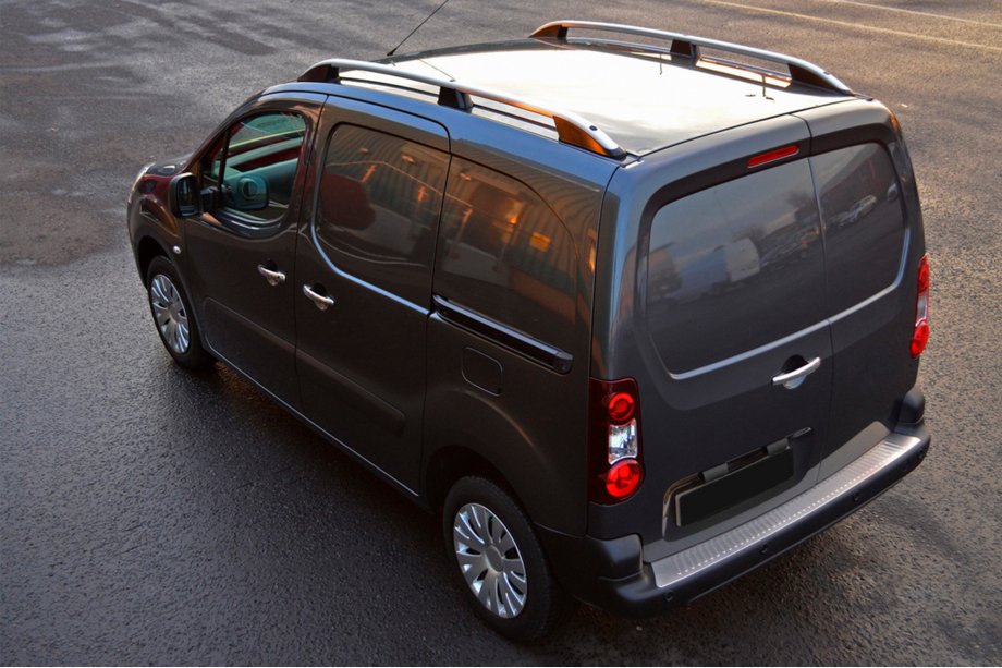Citroen Berlingo 2008-2018 Relingi dachowe Skyport (szary mat) Zdjęcia 5