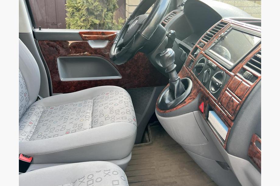Volkswagen T5 Multivan 2003–2010 Nakładki na panele drzwiowe Drewno Zdjęcia 7