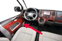 Volkswagen T5 2010-2015 Nakładki na panele drzwiowe Aluminium zdjęcia 6