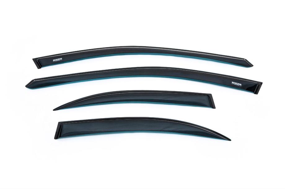 Mazda 6 2003-2008 Deflektory Okien SD (4 szt, Niken) Image